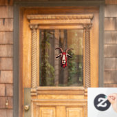 赤ヤギ ウィンドウサイン (ホームデコレーション)