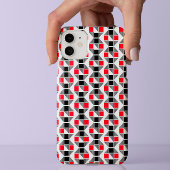 赤ユニークと黒のモダン美学 Case-Mate iPhoneケース