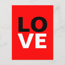 赤ユニーク背景ラブロマンス シーズンポストカード