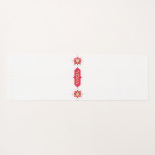 赤ヨガ ヨガマット (裏面(横))