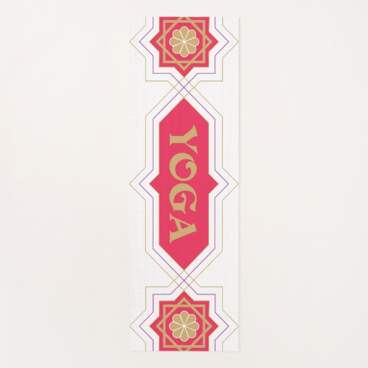 赤ヨガ ヨガマット (正面)