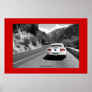 赤ヨセミテのポスター ポスター