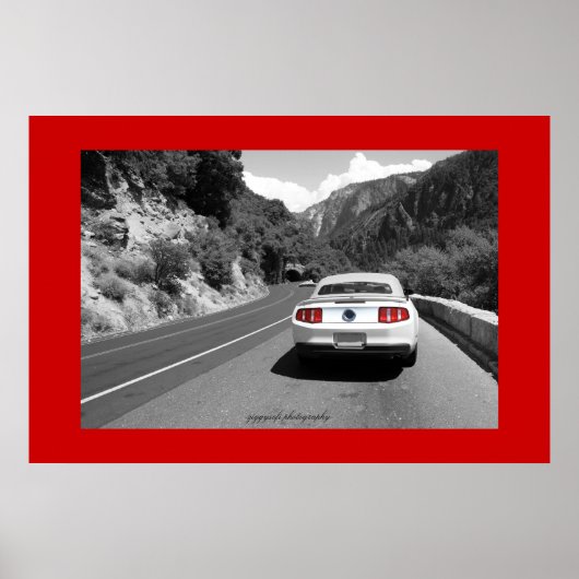 赤ヨセミテのポスター ポスター (正面)