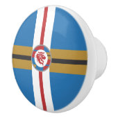 赤ライオンセラミックノブ セラミックノブ (右)