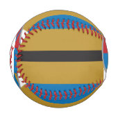赤ライオン野球 野球ボール (正面左)