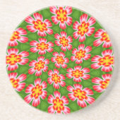 赤ライリー模様 コースター (正面)