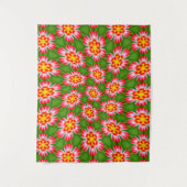 赤ライリー模様 タペストリー (正面)