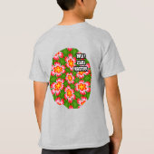 赤ライリー模様 Tシャツ (裏面)