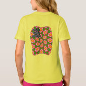 赤ライリー模様 Tシャツ (裏面)
