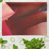 赤ラッフルズ キッチンタオル (折り畳み)