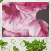 赤ラヌンキュラス キッチンタオル (折り畳み)