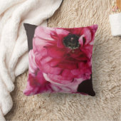 赤ラヌンキュラス クッション (ブランケット)