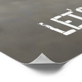 赤ラブラドール子犬 ポスター (角)