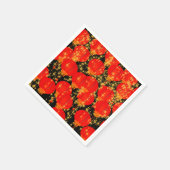 赤ランタンスカイ スタンダードカクテルナプキン (角)