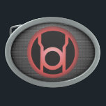赤ランタンベルトバックル 卵形バックル<br><div class="desc">DCインスパイア漫画のLantern Spectrumによる</div>