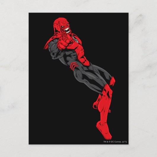 赤ランタン隊 – レイジ傾き1 ポストカード (正面)