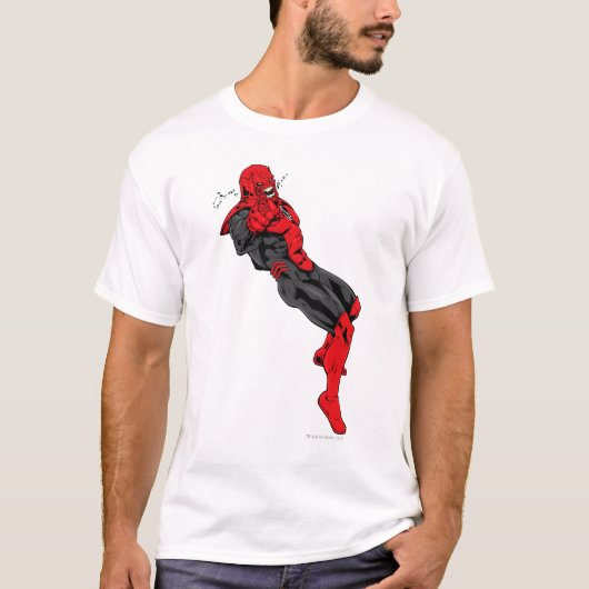 赤ランタン隊 – レイジ傾き1 Tシャツ (正面)