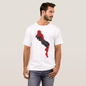 赤ランタン隊 – レイジ傾き1 Tシャツ (正面フル)