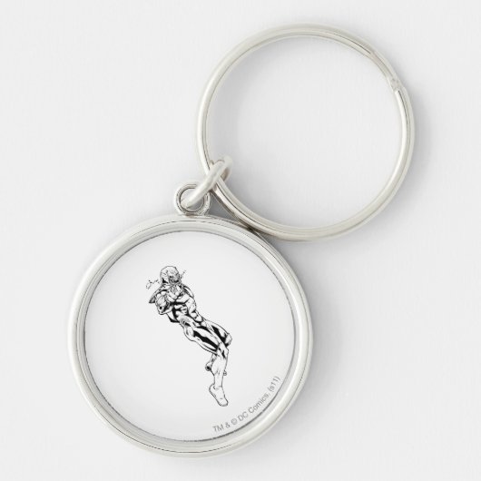 赤ランタン隊 – レイジ傾き3 キーホルダー (正面)