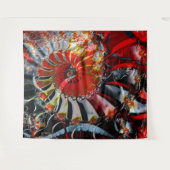 赤ランタン タペストリー (正面(横))