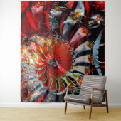 赤ランタン タペストリー (インサイチュ)