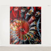 赤ランタン タペストリー (正面)