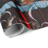 赤ランタン ラッピングペーパー (ロールコーナー)