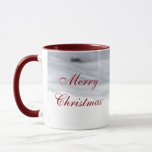 赤リスのメリークリスマス マグカップ (左)