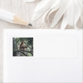 赤リス差出人住所ラベル ラベル (インサイチュ)