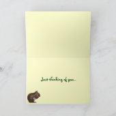 赤リス考えズ・オブ・ユー カード (内部)