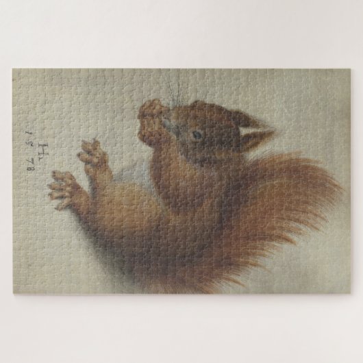 赤リス(Hans Hoffmann) ジグソーパズル (横)