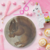 赤リス(Hans Hoffmann) ペーパープレート (パーティー)