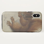 赤リス(Hans Hoffmann) Case-Mate iPhoneケース (裏面(横))