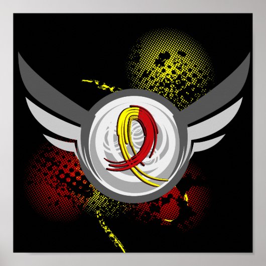 赤リボン及び黄リボン及び翼C型肝炎 ポスター (正面)