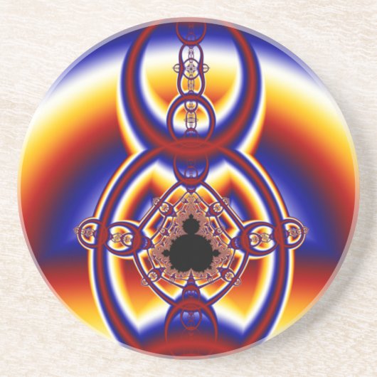 赤リングや輪2 コースター (正面)