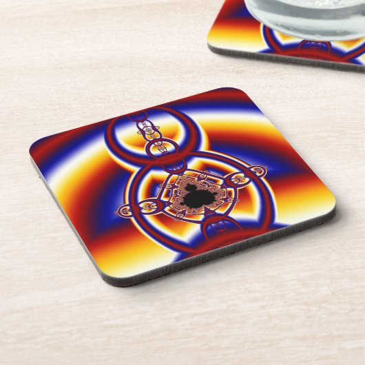 赤リングや輪2 コースター (左側)