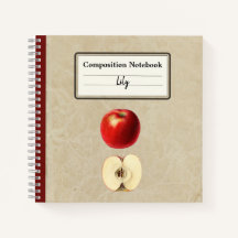 赤リンゴと半分の組パーソナライズされた成