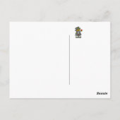 赤リンゴを持つ魔女 ポストカード (裏面)