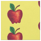 赤リンゴ ファブリック (クローズアップ)