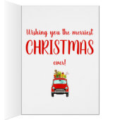 赤レトロ車（クリスマスプレゼント付き） (内側 (右))