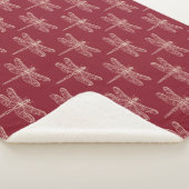 赤レンガのトンボ シェルパブランケット (3/4)