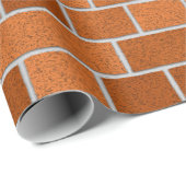 赤レンガの包装紙 ラッピングペーパー (ロールコーナー)