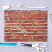 赤レンガの壁の質 薄葉紙 (クラフト)