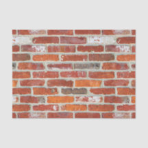 赤レンガの壁パターン