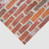 赤レンガの壁パターン 薄葉紙 (詳細)