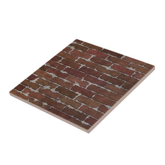 赤レンガの壁 タイル (側面)