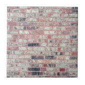 赤レンガの壁(茶色) タイル (正面)