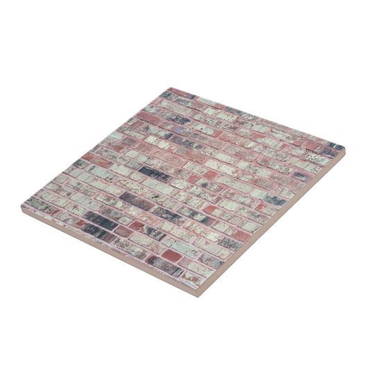 赤レンガの壁(茶色) タイル (側面)