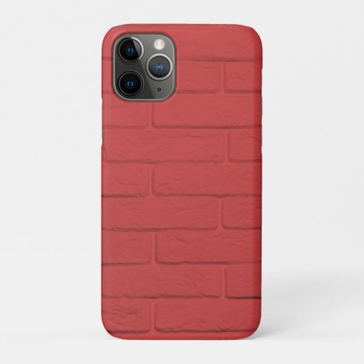 赤レンガの壁 Case-Mate iPhoneケース (裏)