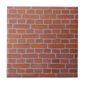 赤レンガの質の背景 タイル (正面)